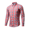 High Quality Fashion Small Cotton Fresh Plaid Shirt Long Sleeves Plaid Shirt For Men
